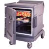 Cambro CMBHC1826LF192 - Hot/Cold Electric Cart Low Profile Granite Green Celsius