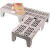 Dunnage Rack, Solid Top, 21"W x 48"D Dark Brown