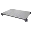 Camshelving® Elements Mobile Shelf Plate Kit, 24"W x 60"L, Solid, Brushed Graphite