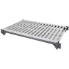 Camshelving® Elements Mobile Shelf Plate Kit, 21"W x 54"L, Vented, Brushed Graphite
