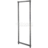 Camshelving® Elements Post Kit, 21"W x 64"H, Brushed Graphite