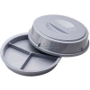 Cambro HK93CW133 - Heat Keeper Base & Cover, 3-Compartment, Narrow Rim, 9-1/2", Beige - Pkg Qty 6