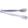 Cambro TGG6110 - Lugano Tongs, 6", Easy-Grasp, Combines Fork And Spoon, Solid Color, Black - Pkg Qty 12