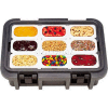 Cambro UPC180191 - Camcarrier Ultra Pancarrier, Cap. 24 Qt., Stackable, Granite Gray