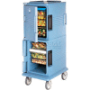 Cambro UPC800186 - Ultra CamCart Food Pan Carrier, Cap. 60 Qt., 6" Casters, Navy Blue