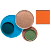 Cambro 1000220 - Camtray 10" Round, Citrus Orange - Pkg Qty 12
