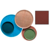 Cambro 1100501 - Camtray 11" Round, Real Rust - Pkg Qty 12