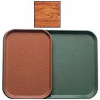 Cambro 1116309 - Camtray 11" x 16", Java Teak - Pkg Qty 24