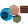 Cambro 1200308 - Camtray 12" Round, Burma Teak - Pkg Qty 12