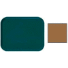 Cambro 16225508 - Camtray 16" x 22".5 Rectangle,  Suede Brown - Pkg Qty 12