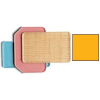 Cambro 3242504 - Camtray 32 x 42cm Metric, Mustard - Pkg Qty 12
