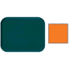 Cambro 57222 - Camtray 5 x 7 Rectangle, Orange Pizazz - Pkg Qty 12