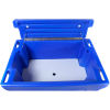 ColdStor&#8482; 8002525 Ice & Beverage bin-Body and casters, Blue