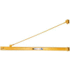 Contrx Wall-Mount Overbraced Tie-Rod Jib Crane, 6000 Lb. Capacity, 16' Span, Wide-Flange Beam
