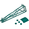 Nexel® Poly-Green® 18" Double Arm Fixed Wall Bracket