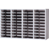Mail Master Legal Size Sort Module, Regal Cherry Laminate Top Black Finish