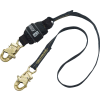 3M DBI-SALA® Force2 1246337 6' Shock Absorbing Lanyard, Single-Leg, Snap Hooks