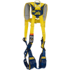 3M DBI-SALA® Delta Comfort Vest-Style Climbing Harness, Tongue Buckle/Pass Thru, L
