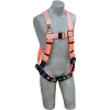3M DBI-SALA® Delta Reflective Vest Harness 1106201, Back D-Ring, Tongue Buckle Legs