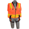 3M DBI-SALA® Delta Vest Hi-Vis Reflective Vest Harness 1107403, Back D-Ring, M