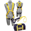 Delta™ Arc Flash Kit 1150054, Arc Flash Nylon Harness & 6' Arc Flash Lanyard Bag