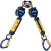 3M DBI-SALA® 3101275 Nano-Lok Twin Self Retracting Lifeline, 6'L, 420 Cap Lbs