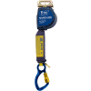 Nano-Lok™ Extended Length Self Retracting Lifeline, Carabiner & Quick Connector, 11'
