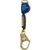Nano-Lok™ Extended Length Self Retracting Lifeline, Steel Rebar Hook, Quick Connect, 9'