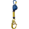 Nano-Lok™ Extended Length Self Retracting Lifeline, Alum. Rebar Hook, Swivel Anchor Loop, 9'