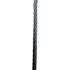 3M DBI-SALA® Lad-Saf™ 260'L Swaged Galvanized Steel Cable, 3/8" Dia, 1x7 Strands, 6104260