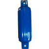 Dock Edge Dolphin Twin Eye Ribbed Boat Fender 8-1/2" x 27", Royal Blue 4/Case - 59-272-F
