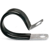 Del City 2932 Vinyl Coated Loom Clamps, 1/2" Width, 2" Diameter, 10 per package