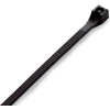 Del City 9627 Cable Ties- UV Black- 6", 1000 Pieces