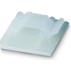 Del City 9775 Cord Clips- Natural- 1/8" x 1/4", 100 Pieces