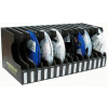 Protektive Pak 37563 Conductive Reel Storage Container, 15 Slots, 17-1/2"L x 8-1/4"W x 7-1/4"H - Pkg Qty 5