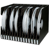 Protektive Pak 37564 Conductive Reel Storage Container, 15 Slots, 17-1/2"L x 13-13/16"W x 13-1/4"H - Pkg Qty 5
