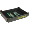 Protektive Pak ESD Mini Stackable and Nesting Tek-Tray 37752 - 12-1/4"L x 8-15/16"W x 2"H, Black