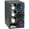 Dispense-Rite® Upright Rt 3 Cup Dispensing Cabinet w/Lid, Straw Organizer