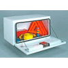 JOBOX 18" Tall White Steel Underbed Box - 48" x 18" x 18"