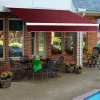 Awntech DTL18-60-B, Retractable Awning Left Motor 18'W x 10'D x 10"H Burgundy
