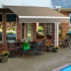 Awntech DM12-198-TP, Manual Retractable Awning 12'W x 10'D x 10"H Taupe