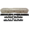 DU-HA 07-13 Chevrolet/GMC Light Duty Crew Cab and 07-14 Heavy Duty Crew Cab - Underseat - Lt Gray
