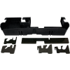 DU-HA 07-15 Toyota Tundra Double Cab - Underseat - Black (Fits with factory subwoofer)