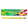 Dixon Ticonderoga Yellow Pencil, Woodcase, #2.5, Black Lead, 12-Pack