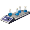 SCILOGEX MS-M-S10 10-Position Analog Magnetic Stirrer 81131102, Stainless Steel Plate, 110V, 50/60Hz