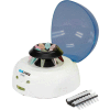 SCILOGEX D1008 EZee Mini-Centrifuge, 8-Place 1.5/2.0ml Microtube Rotor and PCR Rotor, Blue
