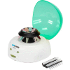 SCILOGEX D1008 EZee Mini-Centrifuge, 8-Place 1.5/2.0ml Microtube Rotor and PCR Rotor, Green