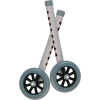 5" Walker Wheels with Two Sets of Rear Glides For Use with Universal Walker