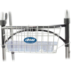 Drive Medical Walker Basket 10200B, Included Plastic Insert Tray & Cup Holder, White