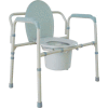 Heavy Duty Bariatric Folding Bedside Commode Seat